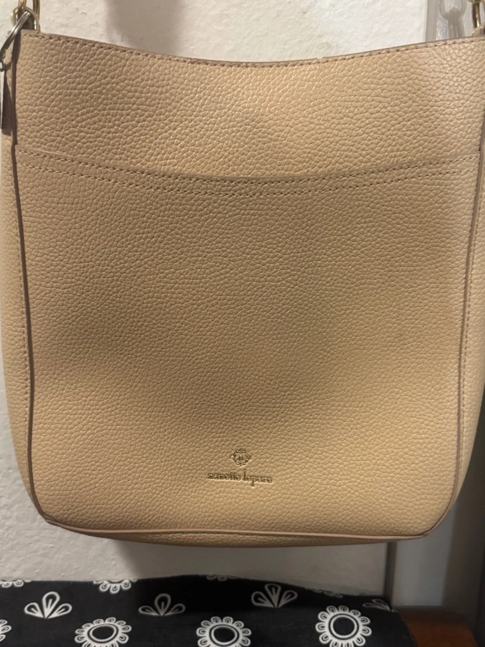 Nanette Lepore pebbled crossbody bag